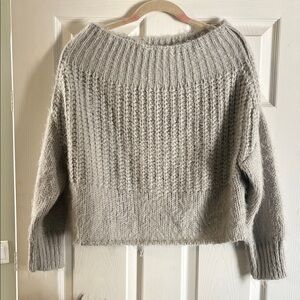 Miracle Soft Gray Knit Sweater